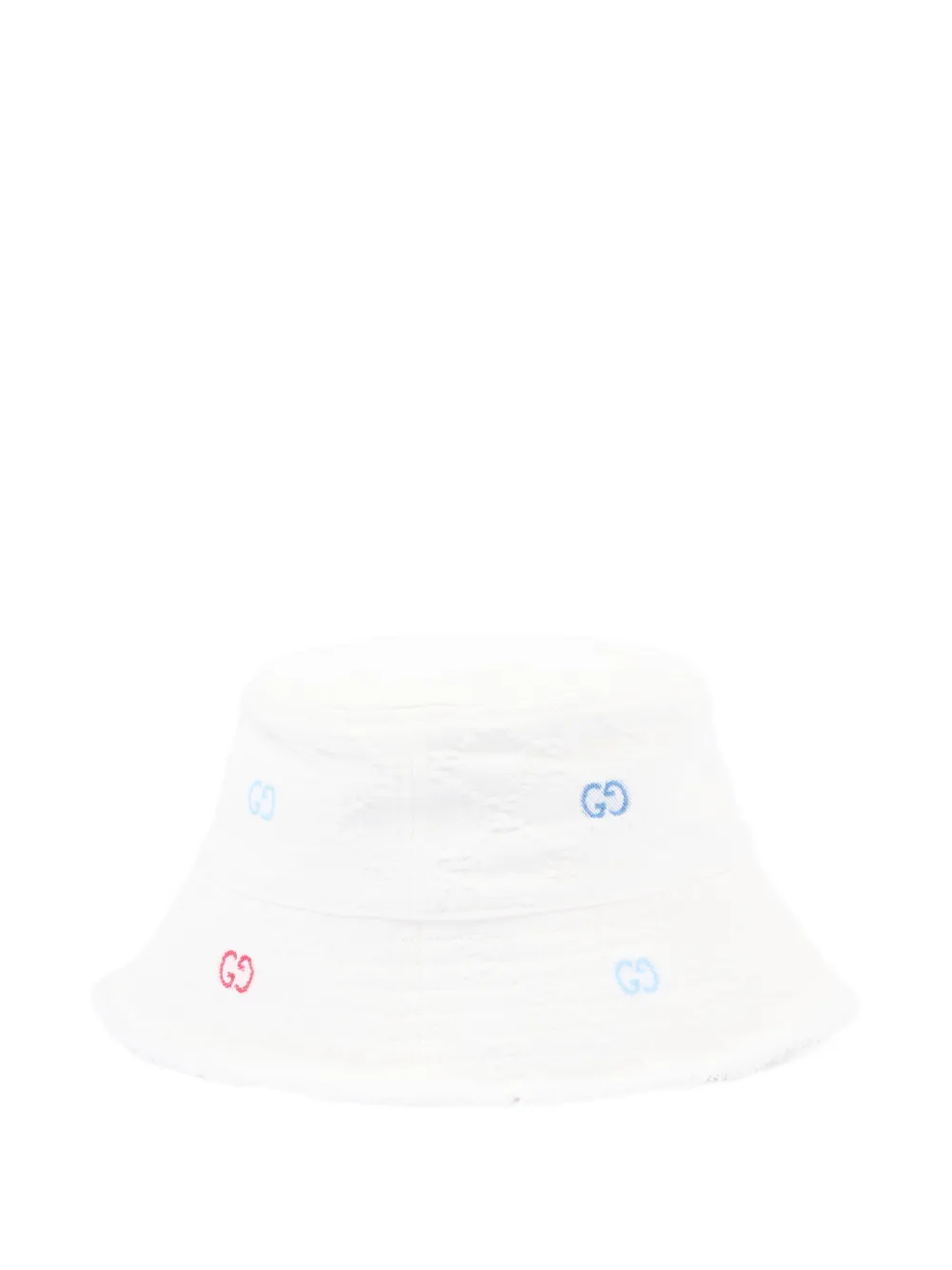 Gucci Kids logo embroidery hat - Weiß