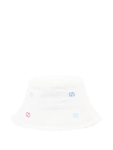 Gucci Kids sombrero con logo bordado