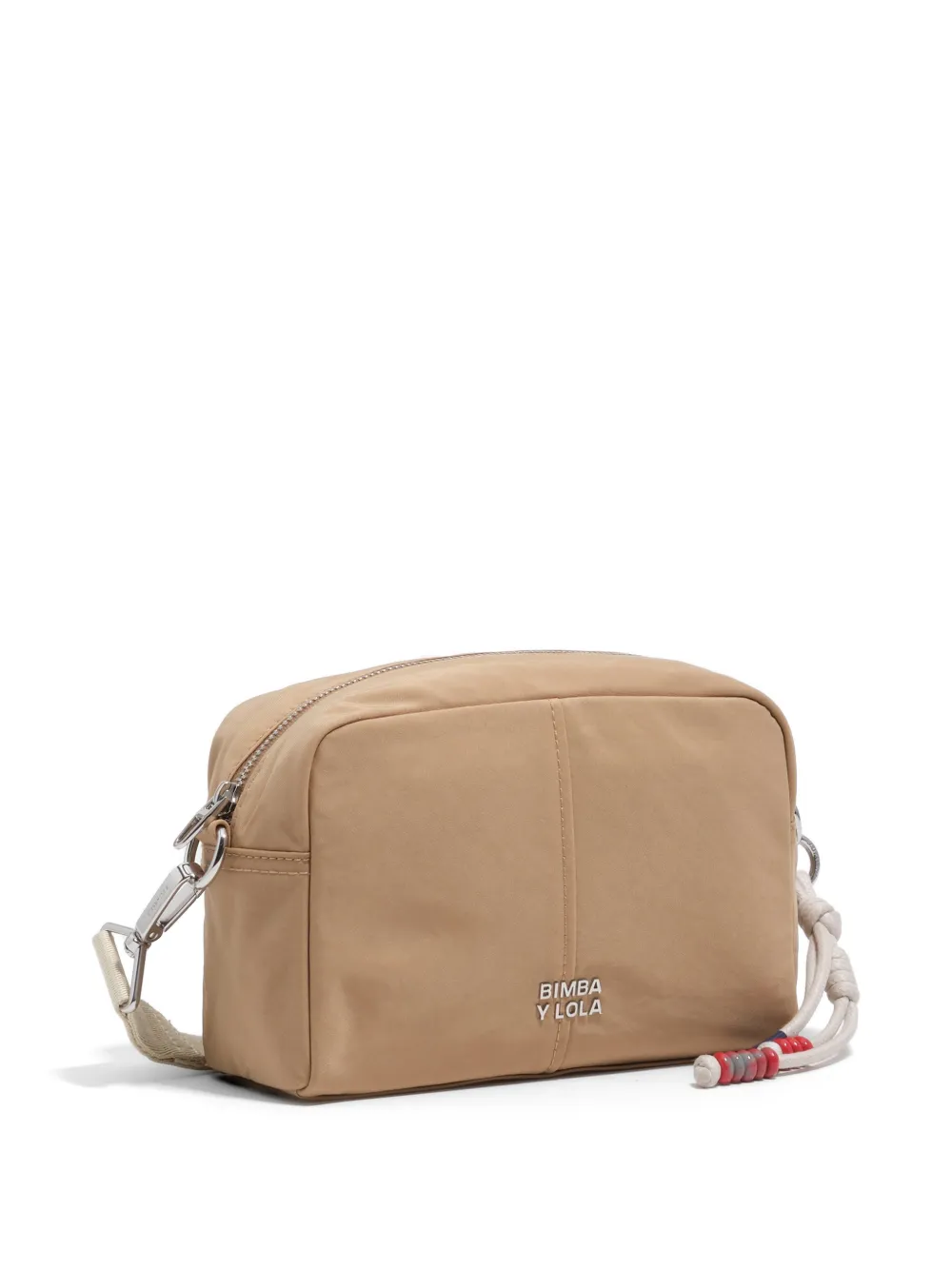 Bimba y Lola zip satchel bag - Toni neutri