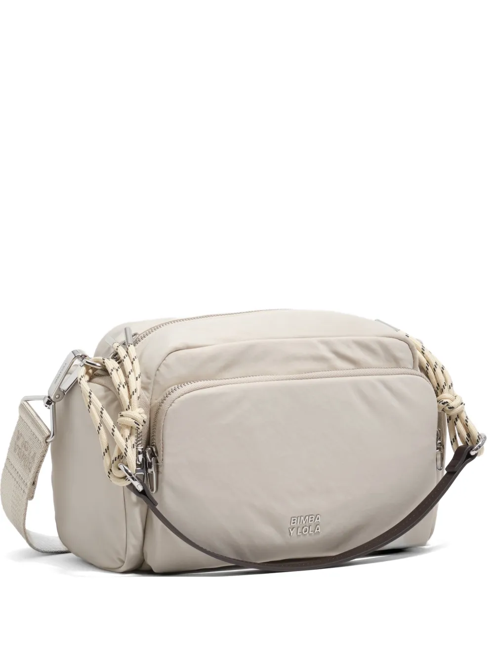 Bimba y Lola rope satchel cross body bag - Toni neutri