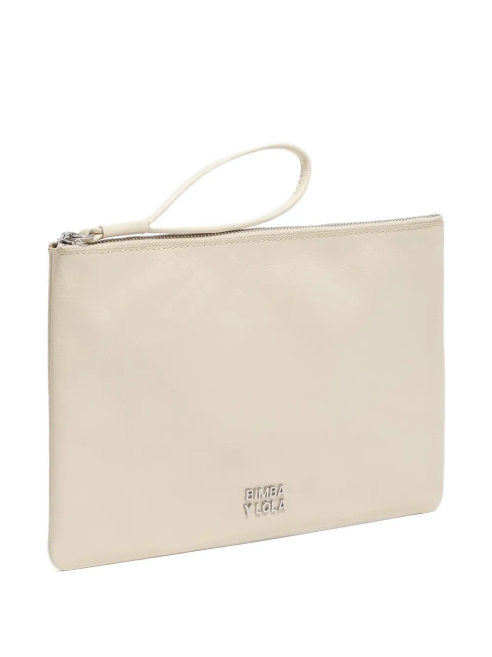 Bimba y Lola zipped leather wallet - Toni neutri