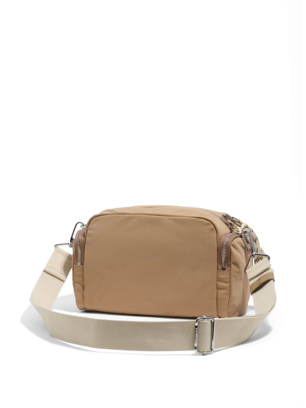 BIMBA Y LOLA Medium crossbodytas met ritsdetail Beige