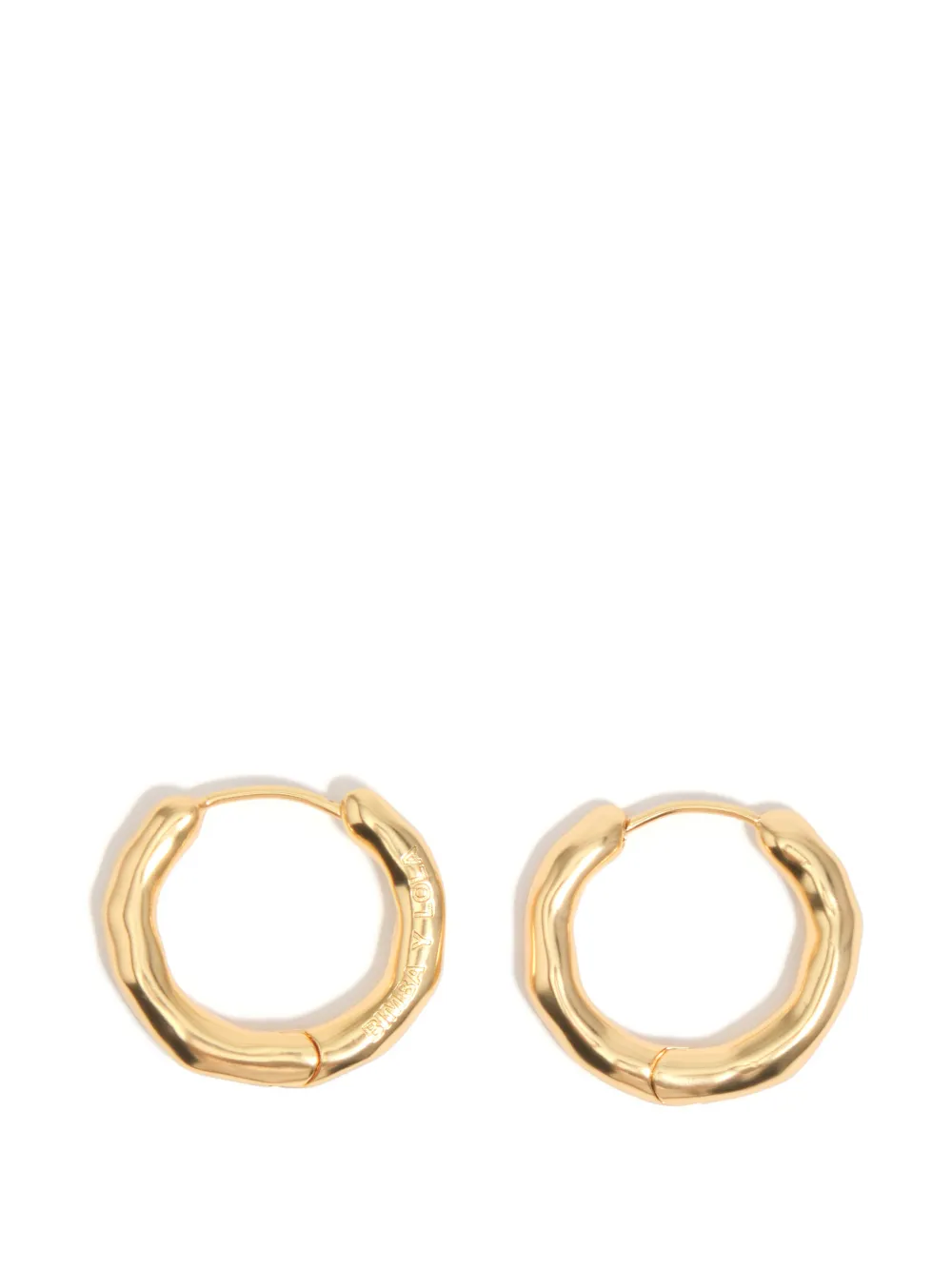 BIMBA Y LOLA Matte Creolen - Gold