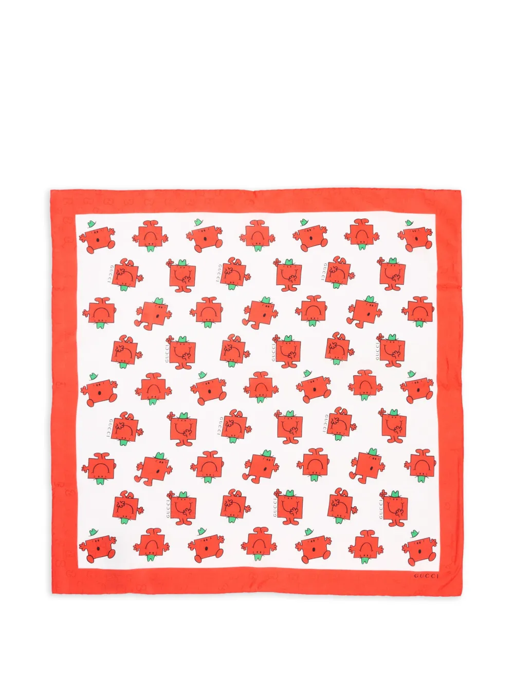 Gucci Kids print scarf - Rot