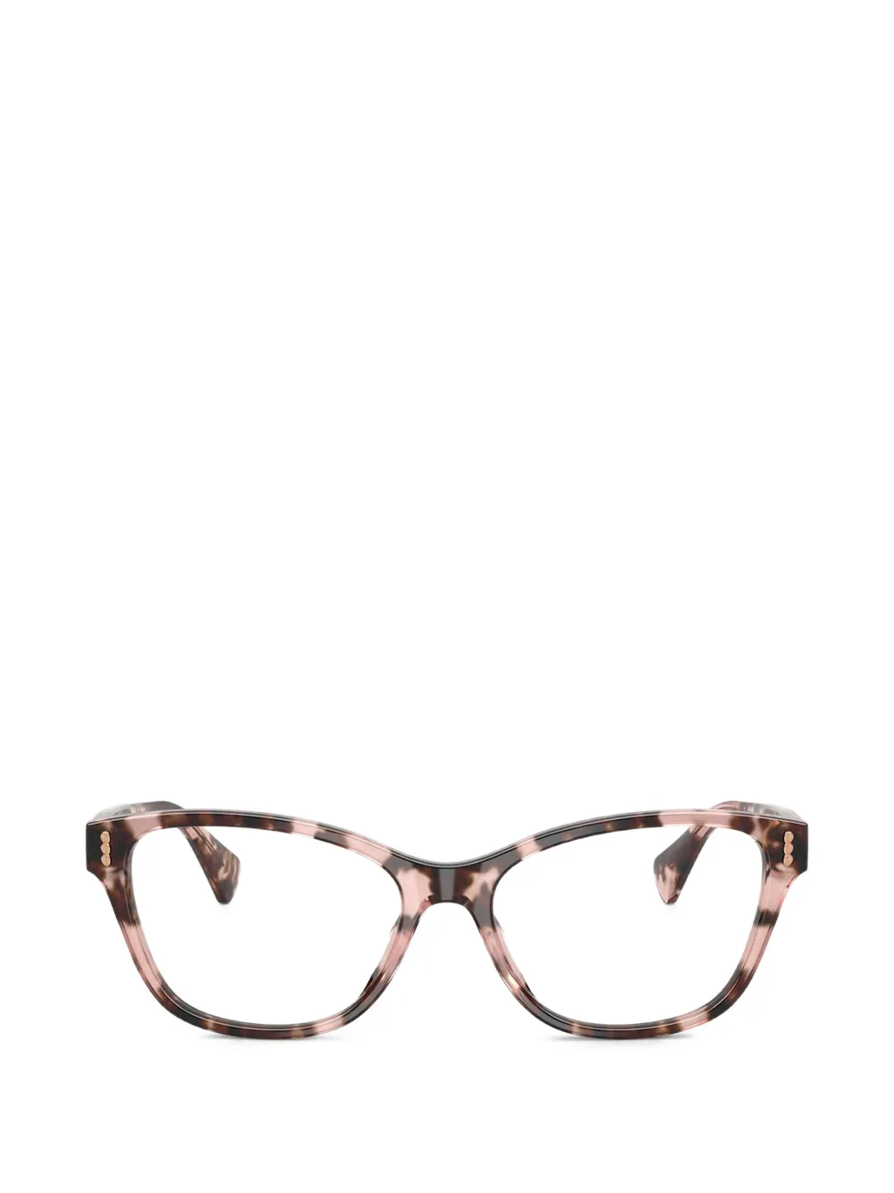 Polo Ralph Lauren Square-frame Glasses In Pink