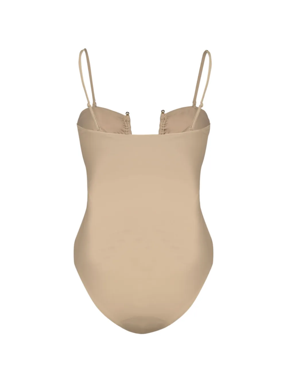  Christopher Esber Ruched One-piece Swimsuit - Neutrals 