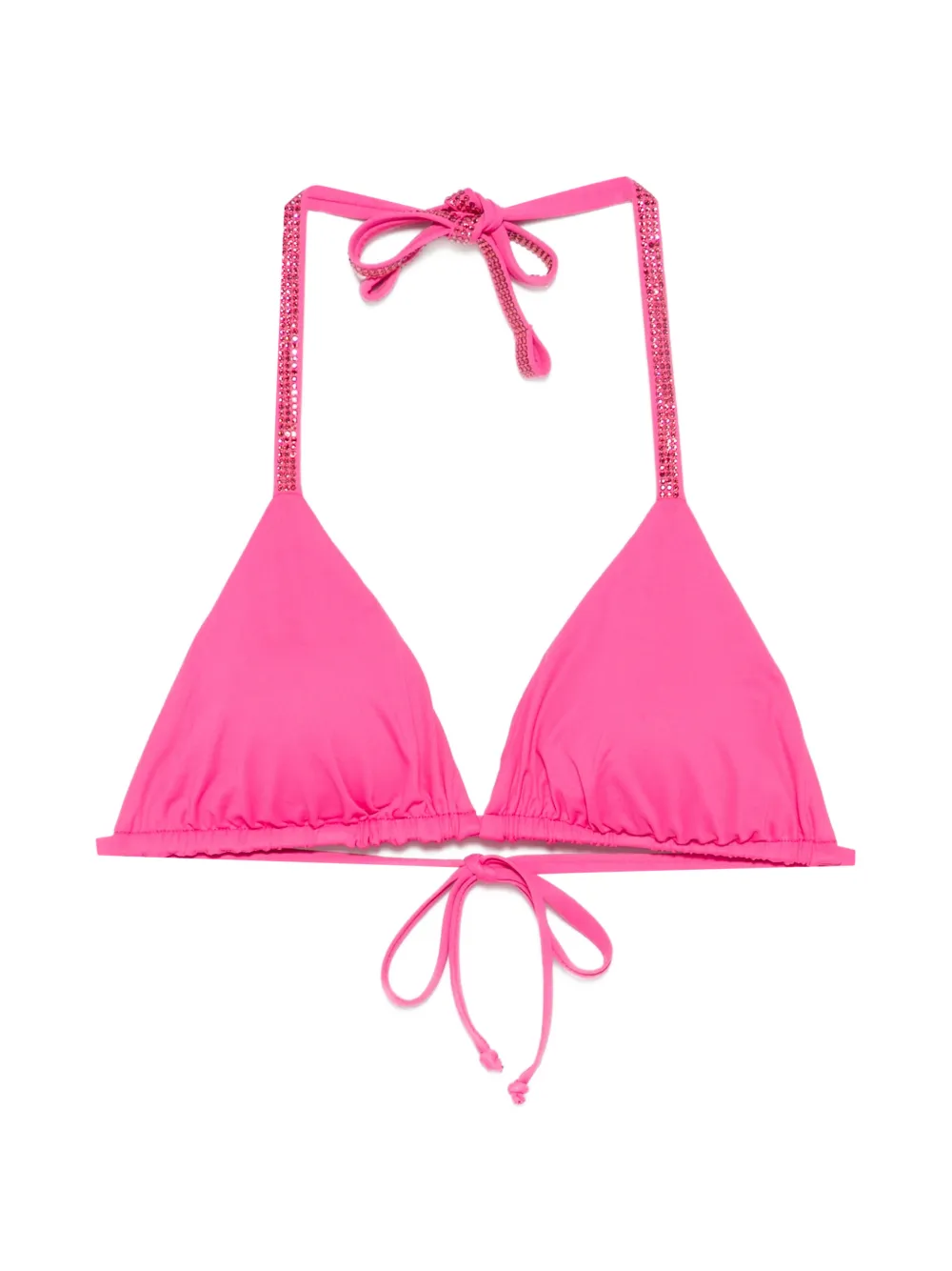 Fisico embellished triangle bikini top - Rosa