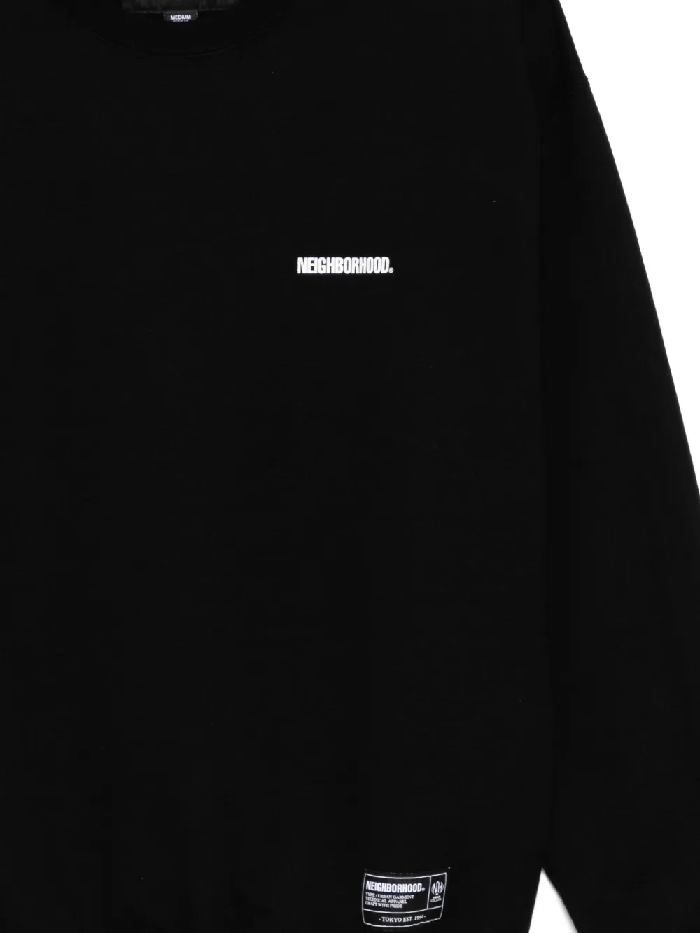 Neighborhood Staple sweater Zwart