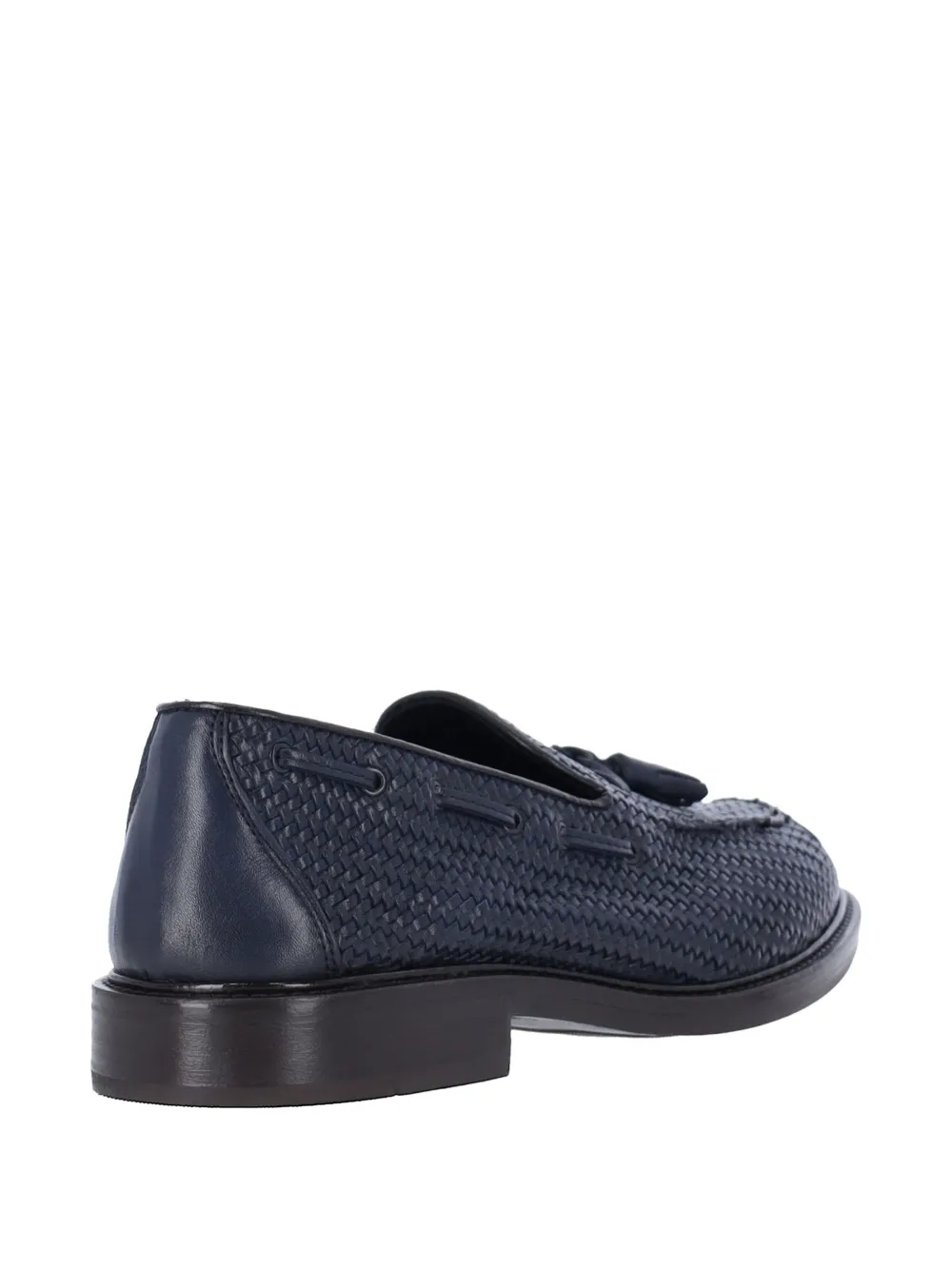 Alexander Hotto woven tassel loafers Blauw
