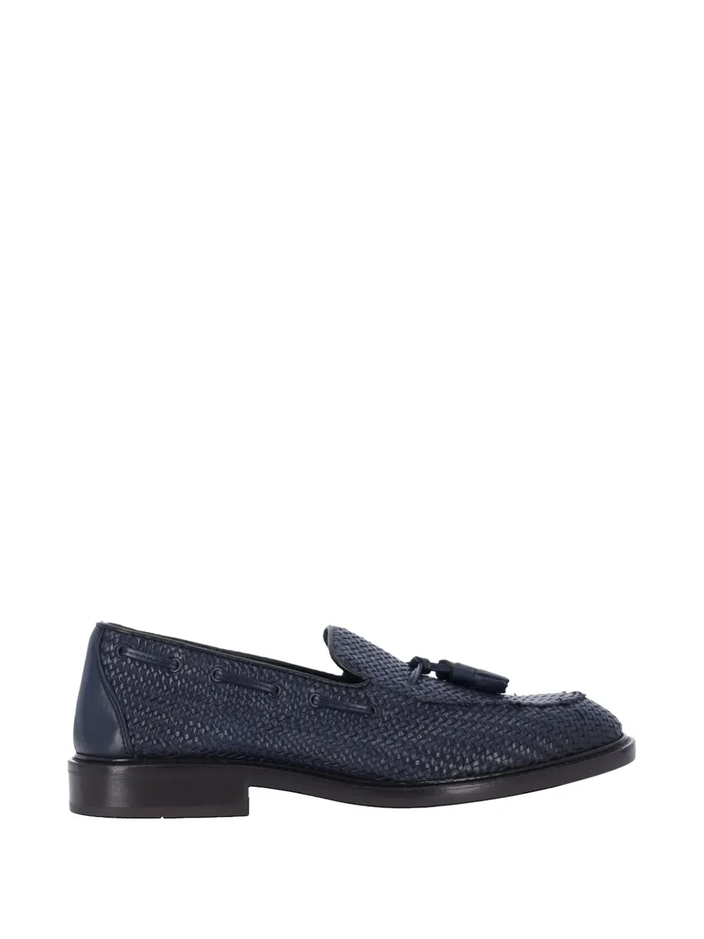 Alexander Hotto woven tassel loafers - Blu