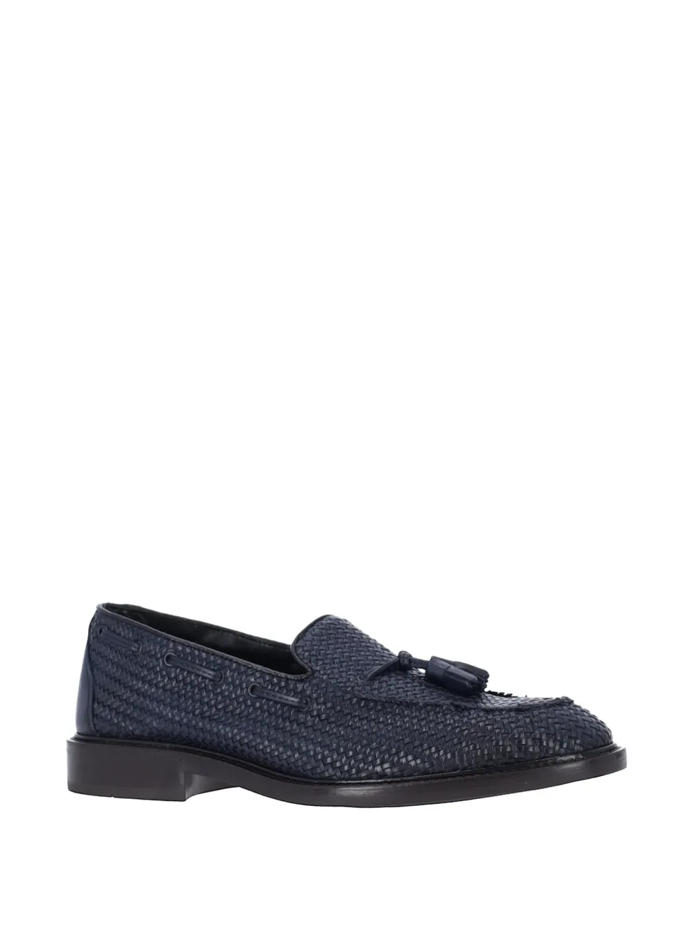 Alexander Hotto woven tassel loafers Blauw