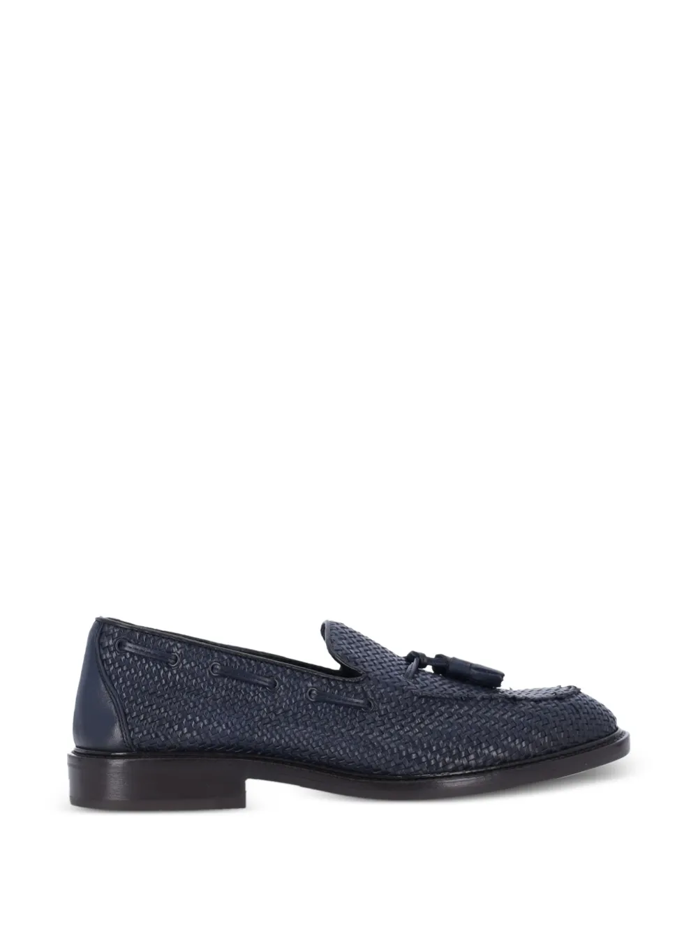 Alexander Hotto woven tassel loafers - Blu