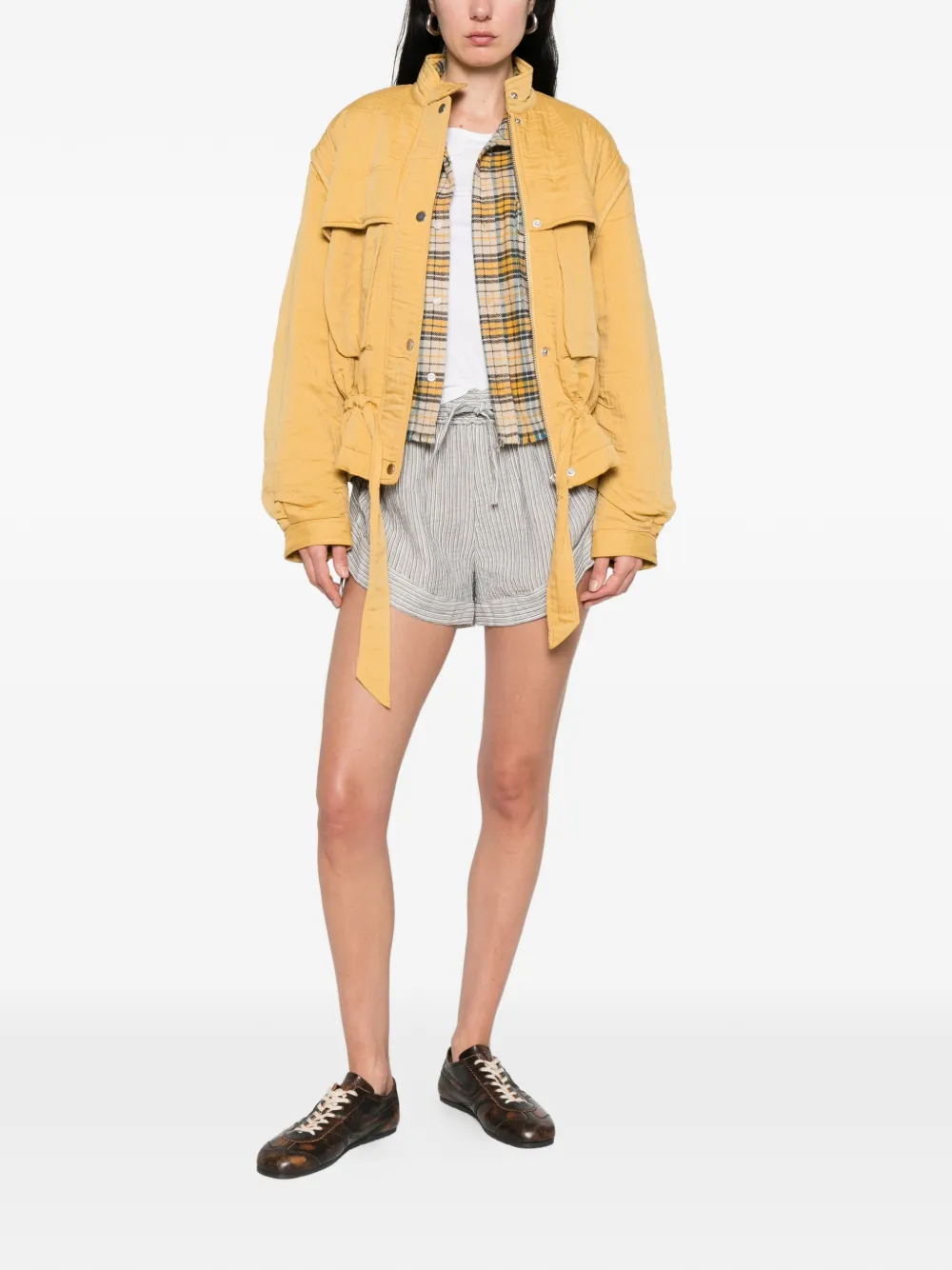 Marant Étoile Blandina Jacket in Yellow, view 2