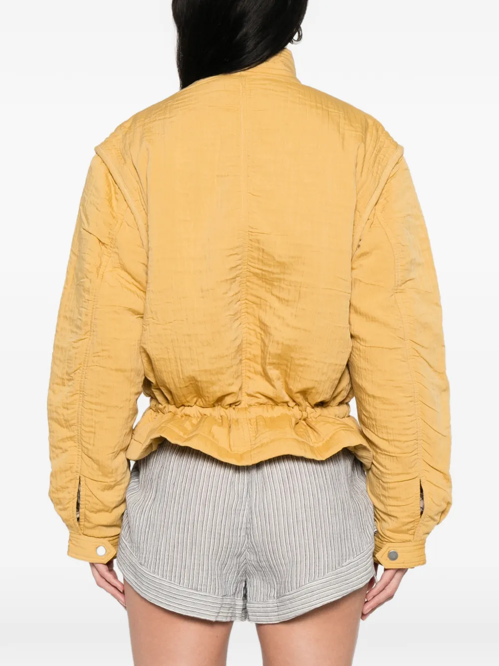 Marant Étoile Blandina Jacket in Yellow, view 4