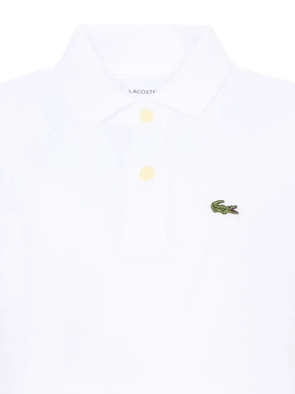  Lacoste Kids Short-sleeve Polo - White 
