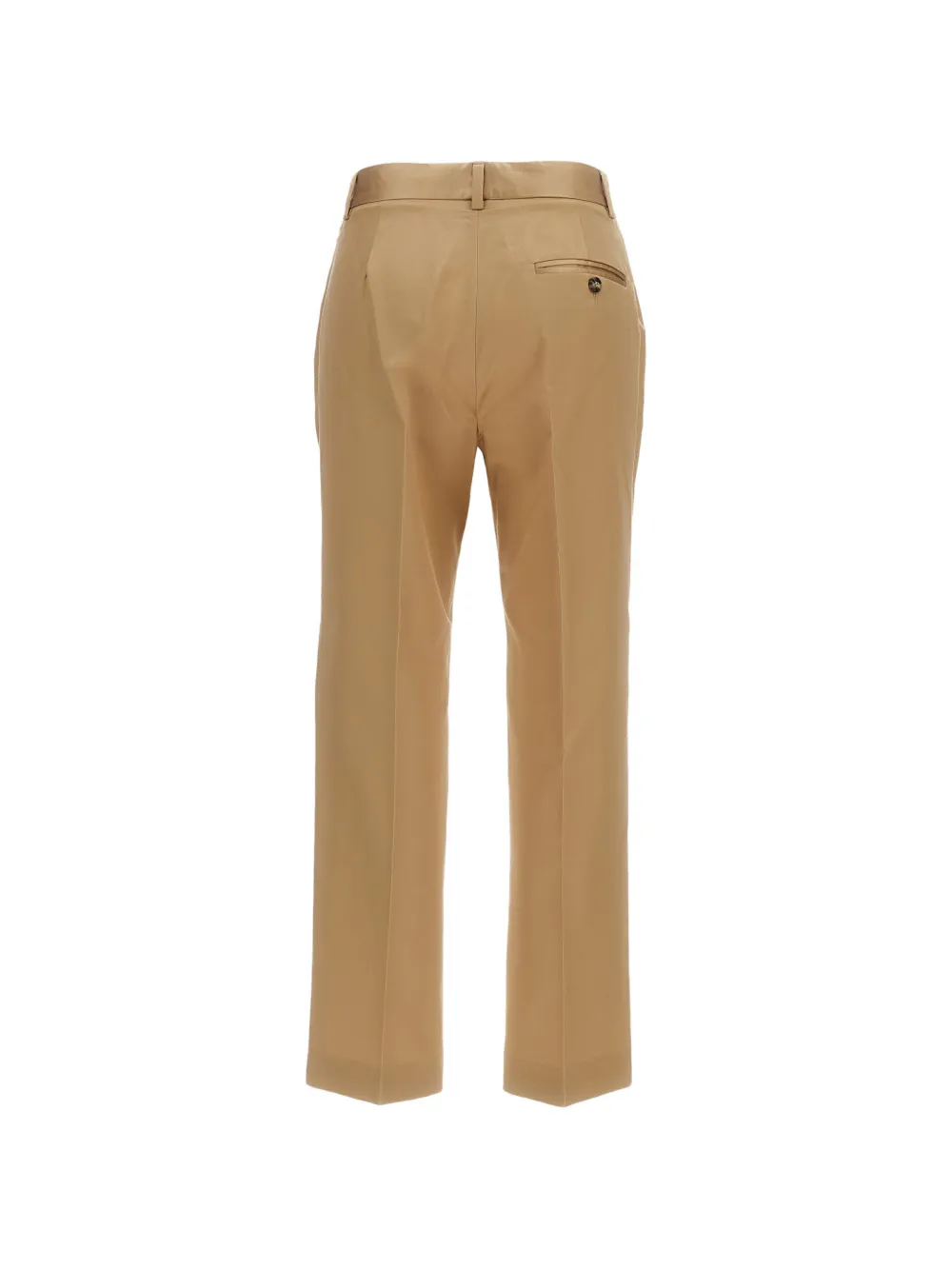 Alberto Biani Broek met ceintuur Beige