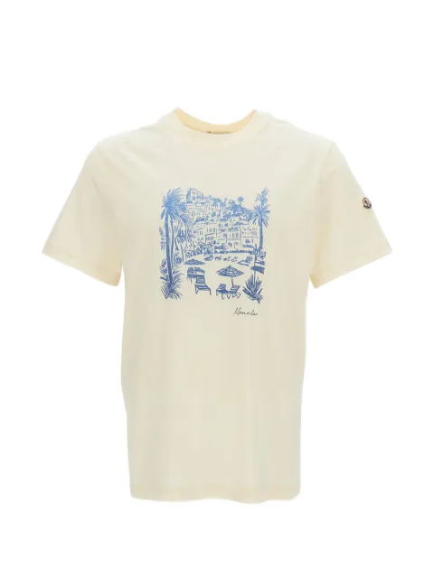 Moncler chest printed T-shirt