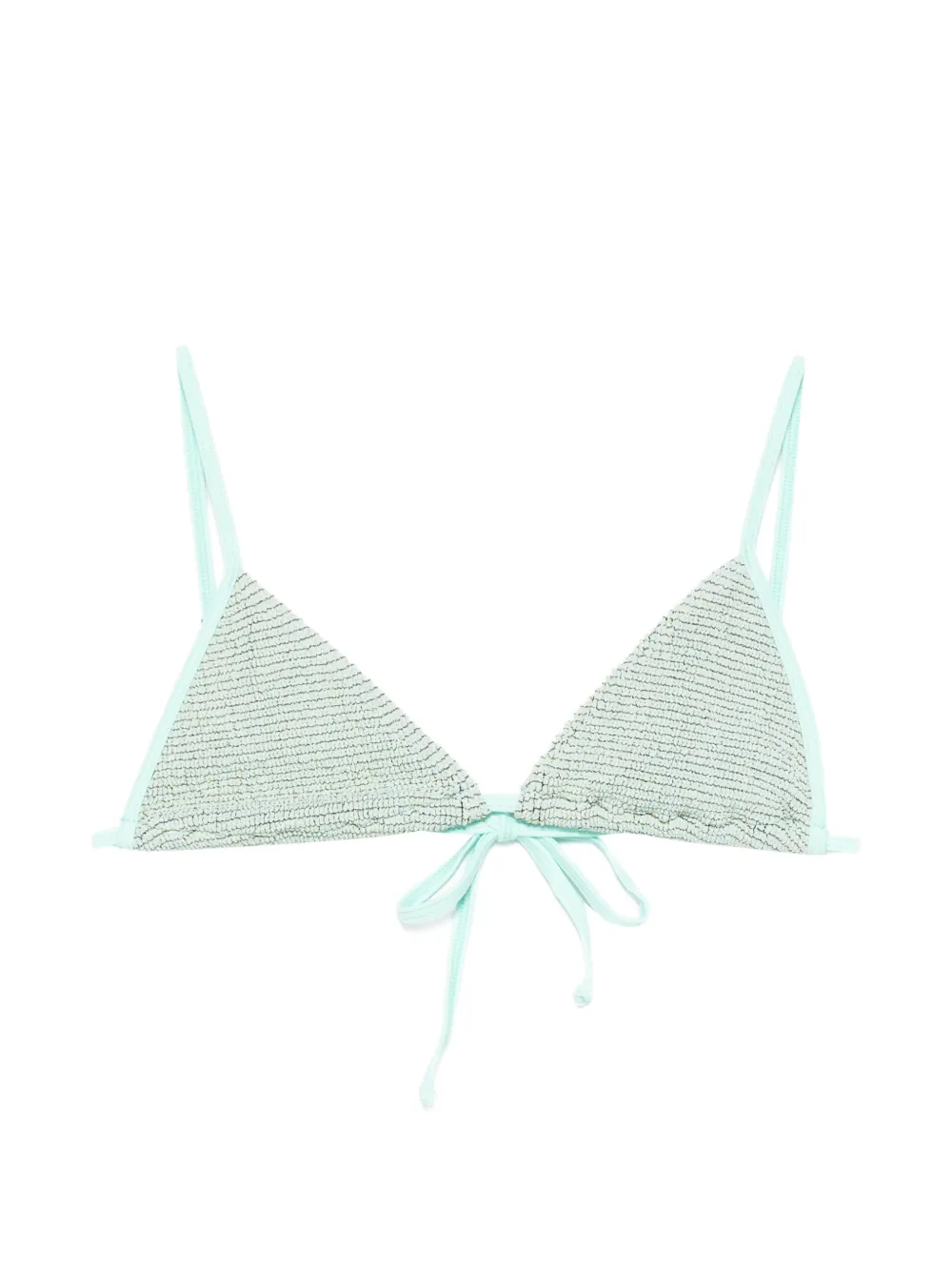 Bond-eye Luana tie bikini top - Blu