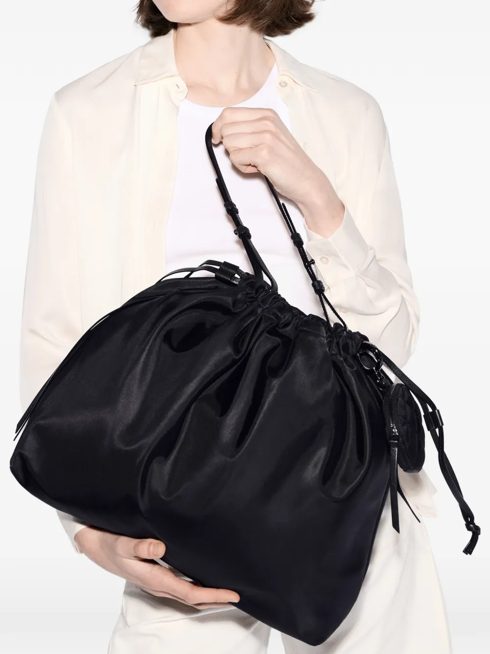  Mz Wallace Waverly Shoulder Bag - Black 