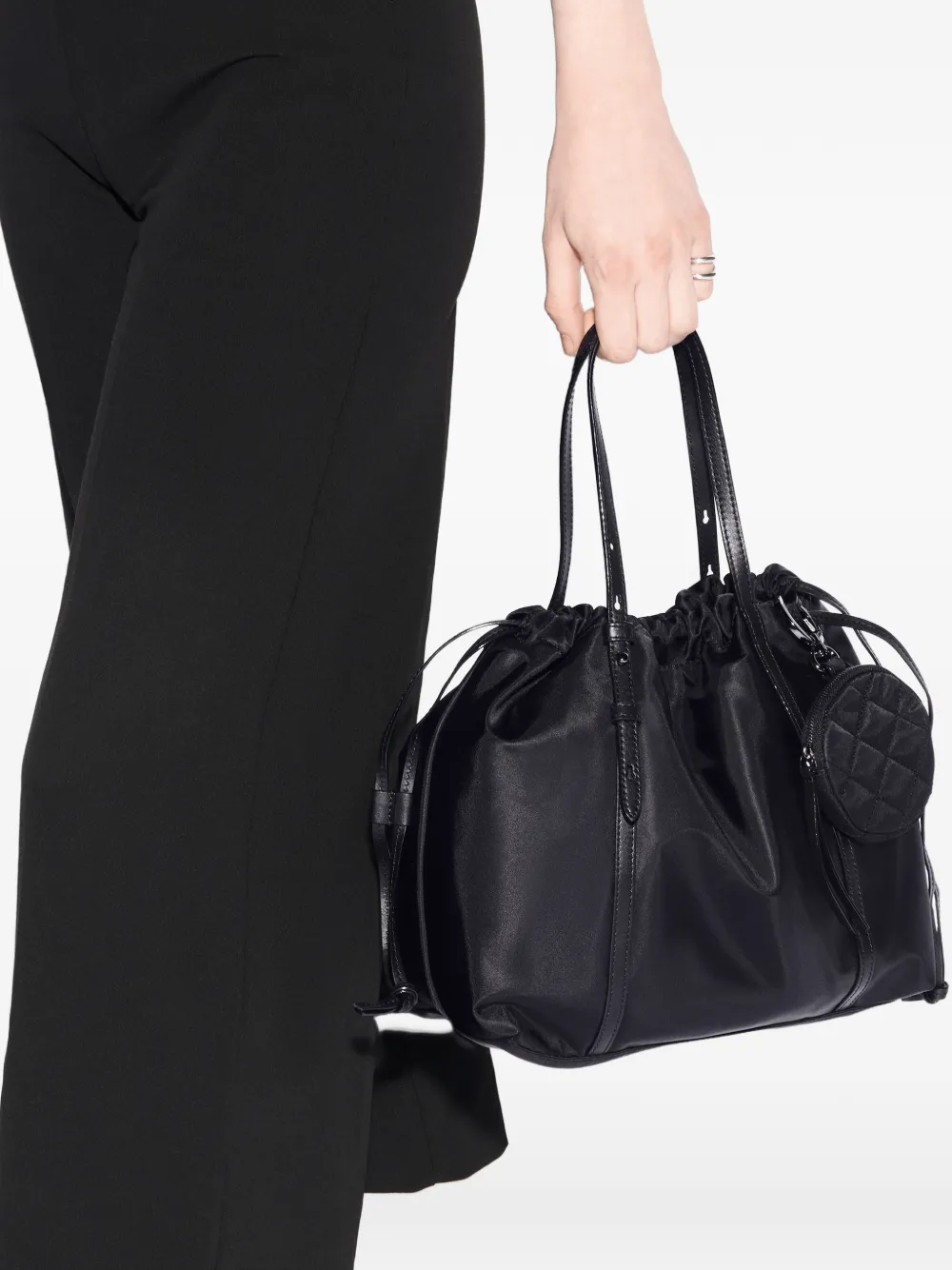  Mz Wallace Small Waverly Tote Bag - Black 
