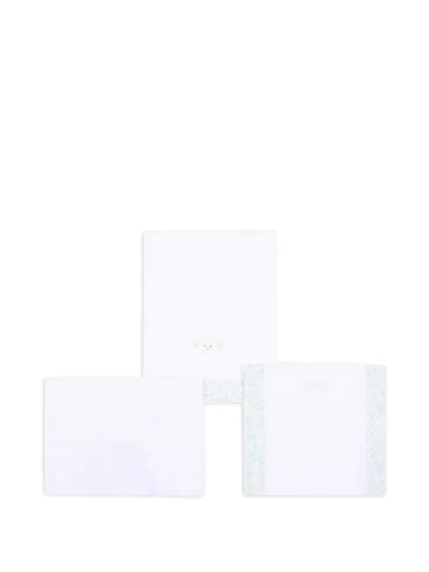 Le Boo Beebè floral sheep cot sheets