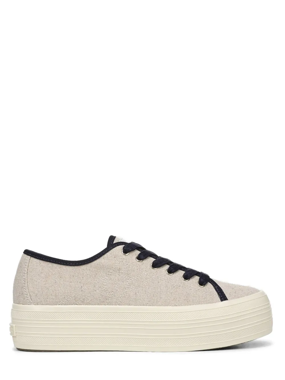 Veronica Beard Sneakers met plateauzool Beige