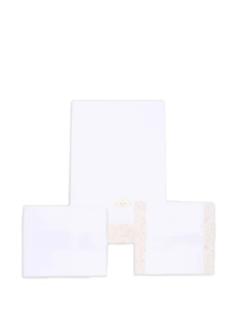 Le Boo Beebè floral applique cotton sleep bag