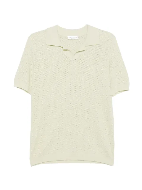 Roberto Collina open-knit short-sleeve T-shirt