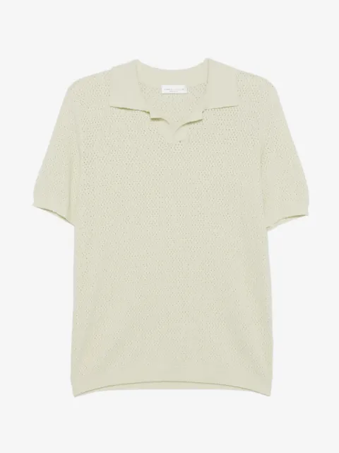 Roberto Collina open-knit short-sleeve T-shirt