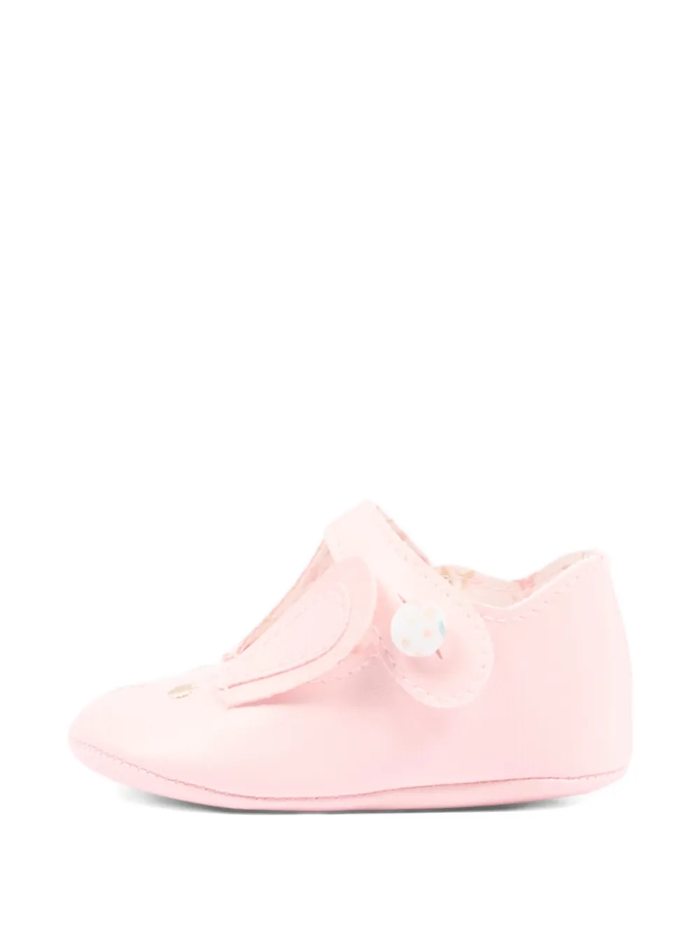 Le Boo Beebè Ballerina's met konijnendetail Roze