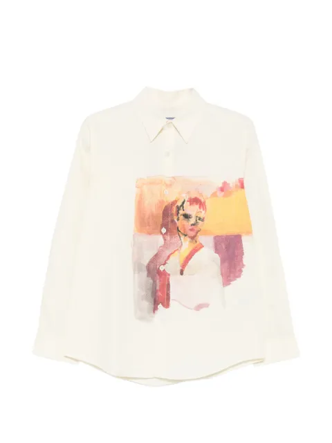 KidSuper Girl Painting graphic-print button-up shirt