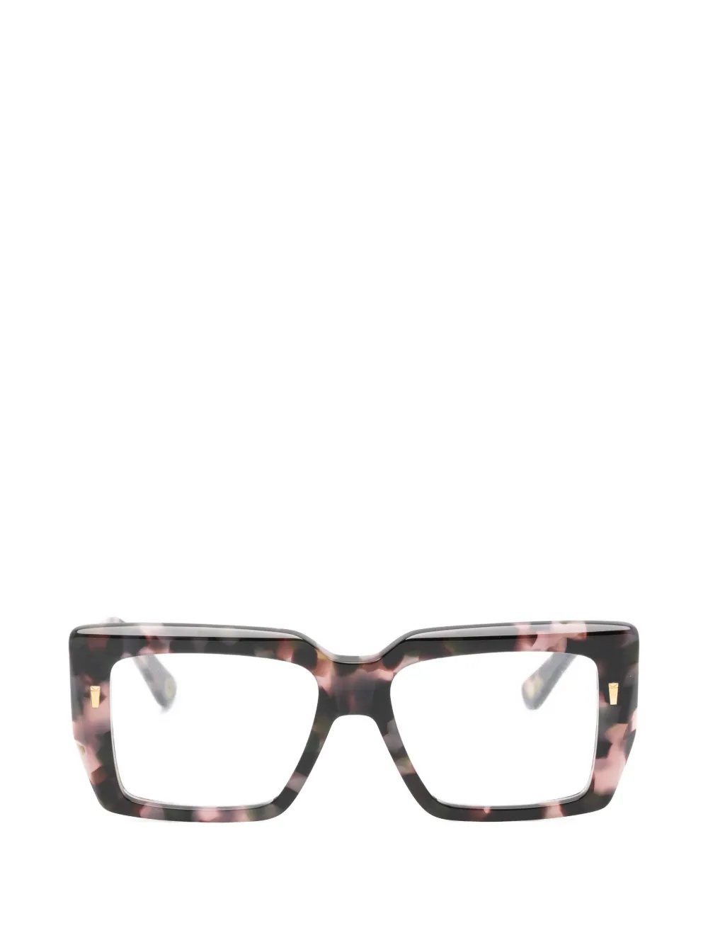 Kyme Thalia Tortoiseshell-pattern Glasses In Black