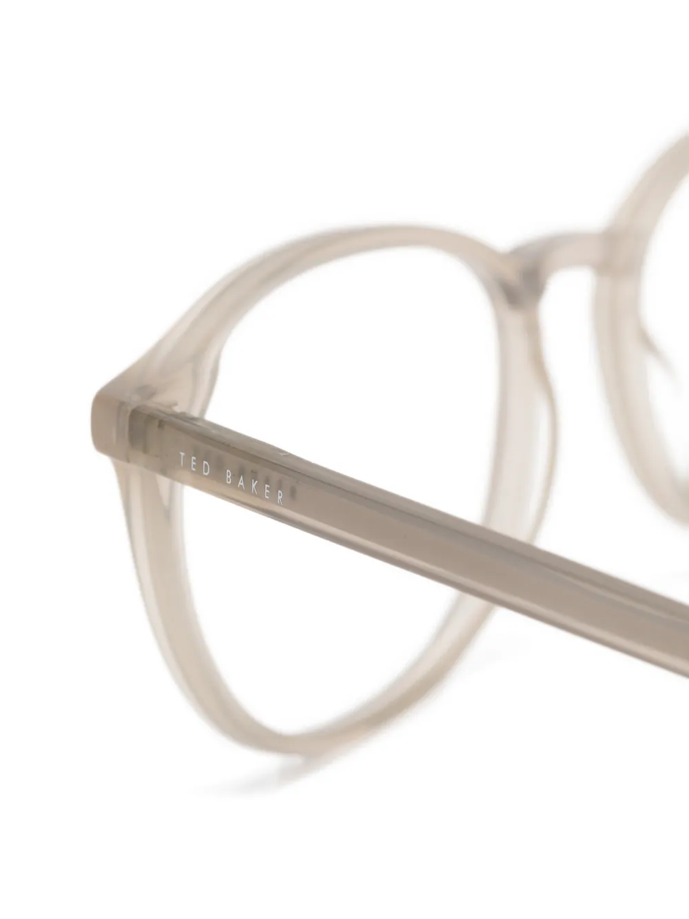 Ted Baker Bril met rond montuur Beige