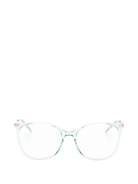 BOSS round-frame glasses