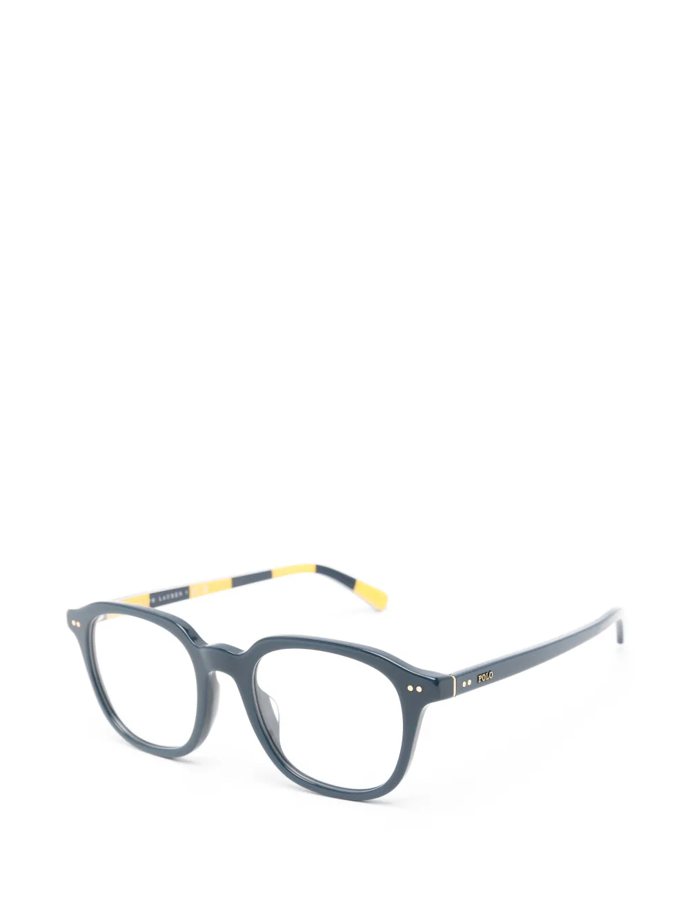 POLO RALPH LAUREN EYEWEAR Bril met geometrisch montuur Blauw