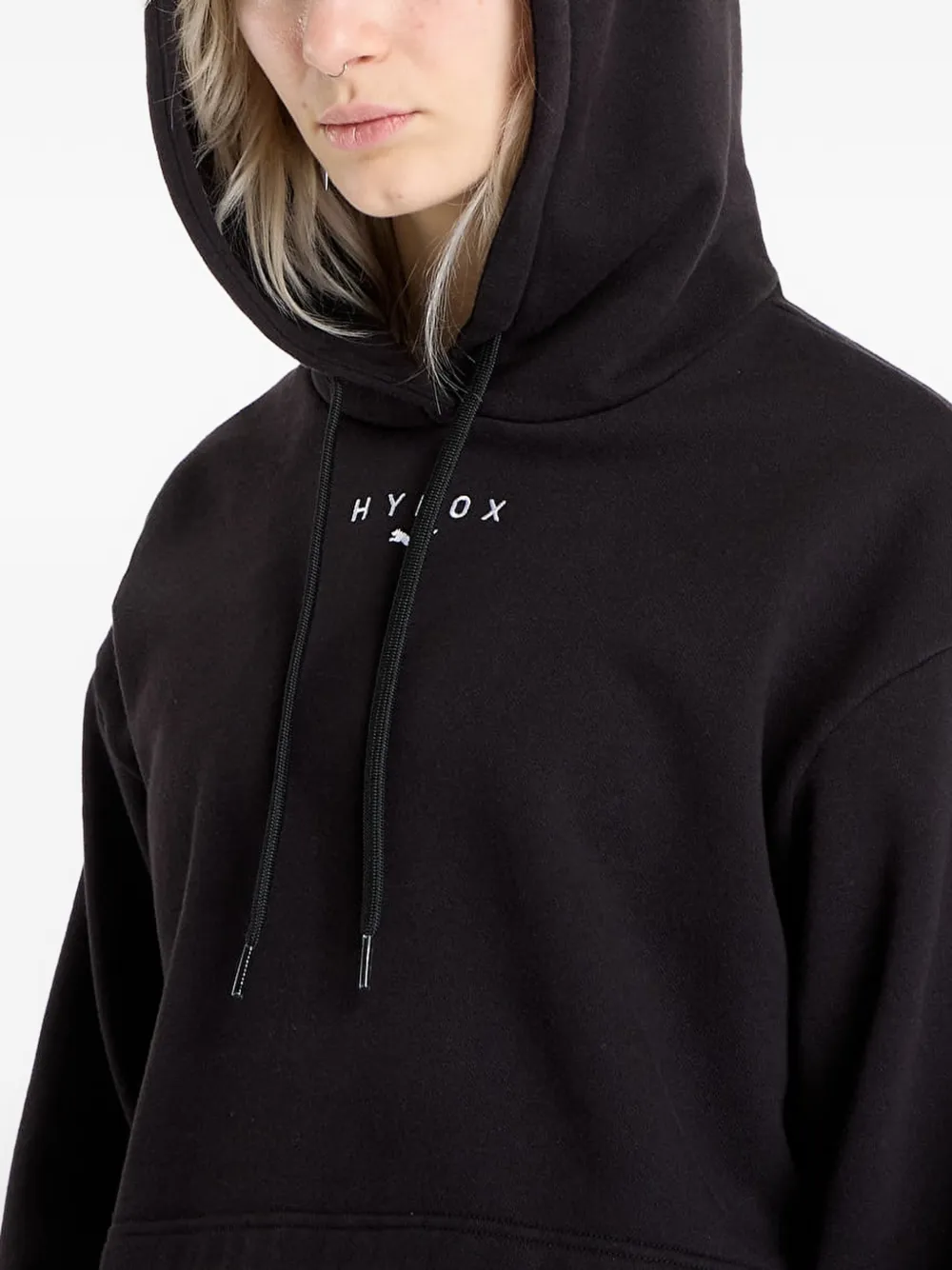 PUMA x HYROX Heavyweight Hoodie Zwart