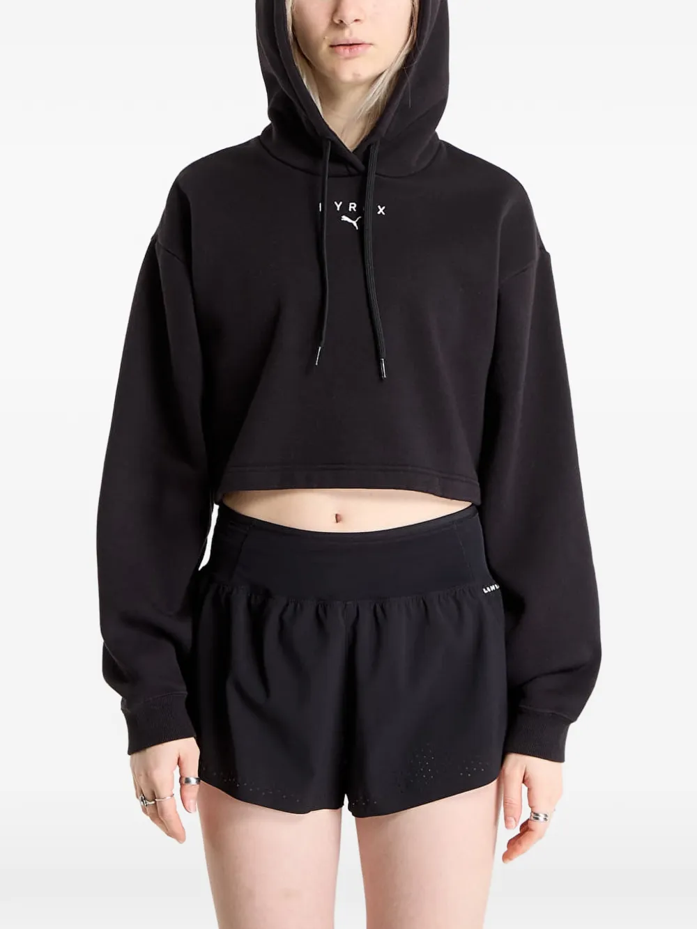  Puma X Hyrox Heavyweight Hoodie - Black 