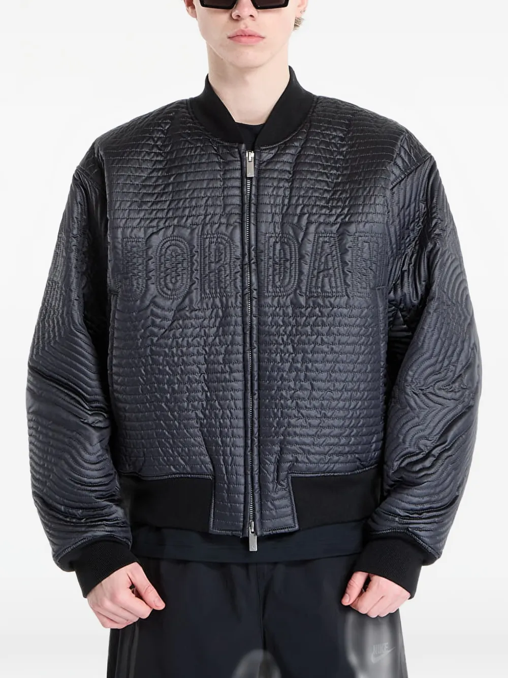 Jordan Jordan Flight bomber jacket - Nero