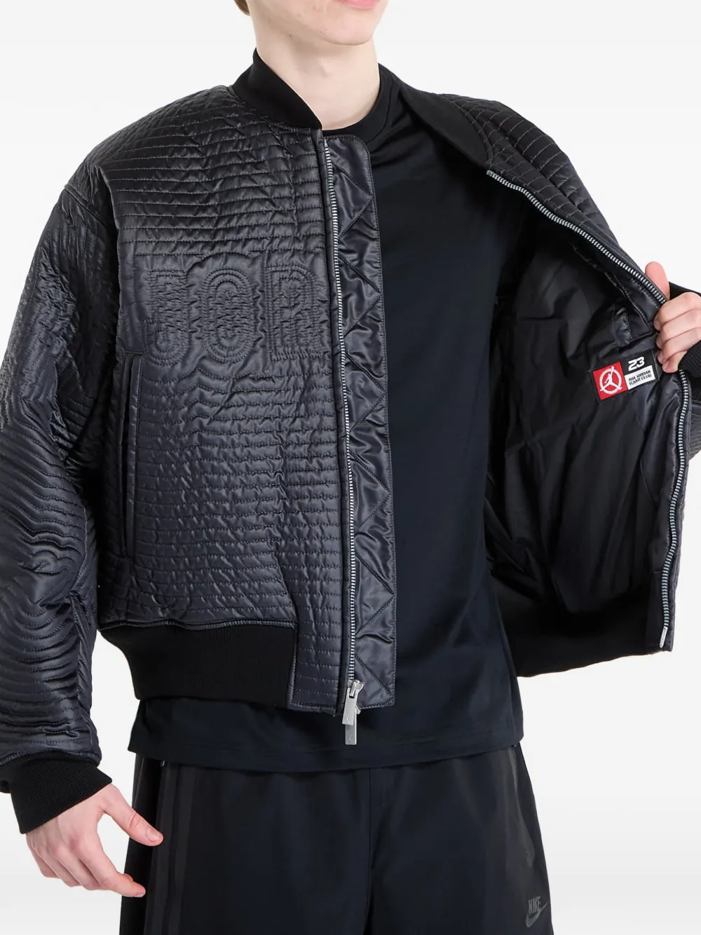Jordan Flight bomberjack Zwart