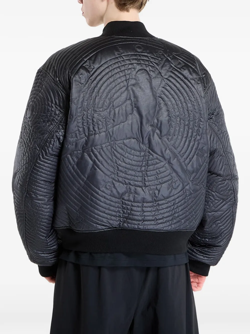  Jordan Jordan Flight Bomber Jacket - Black 