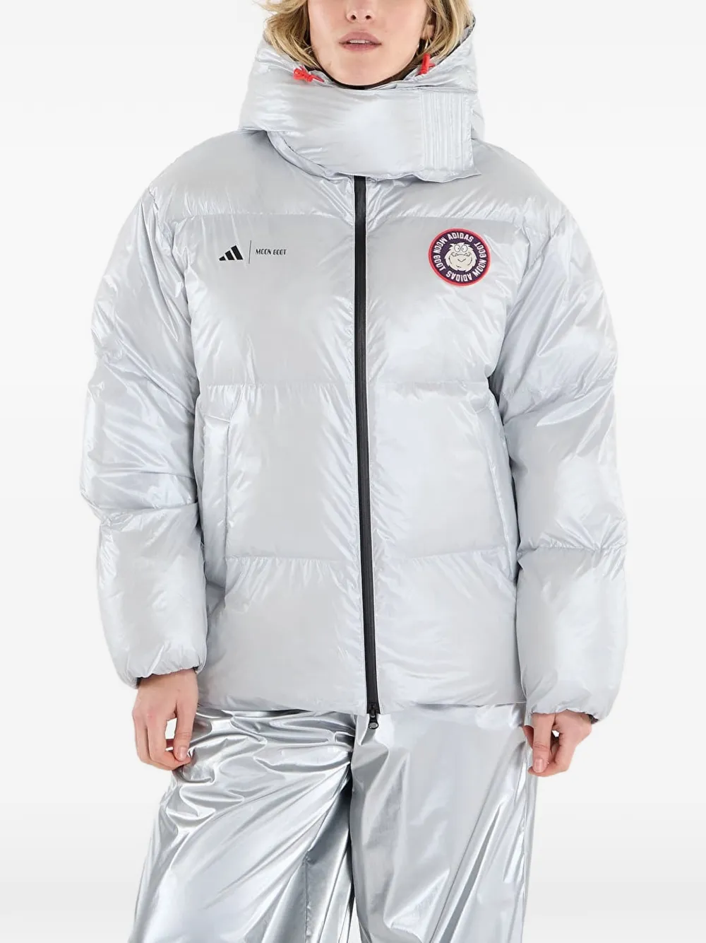 adidas x Moon Boot padded jacket - Argento