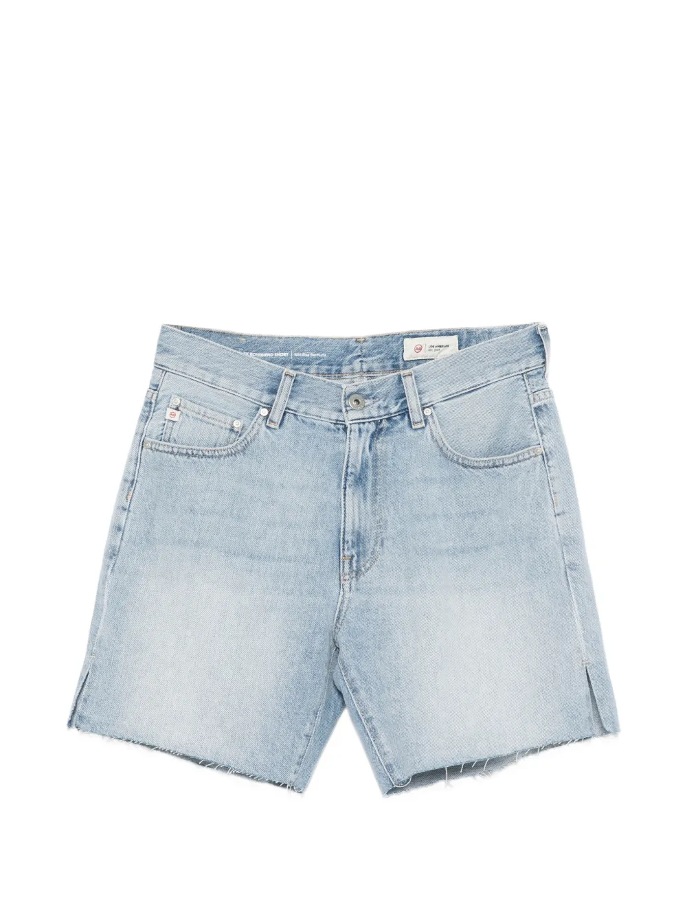 AG Jeans raw-cut shorts - Blu