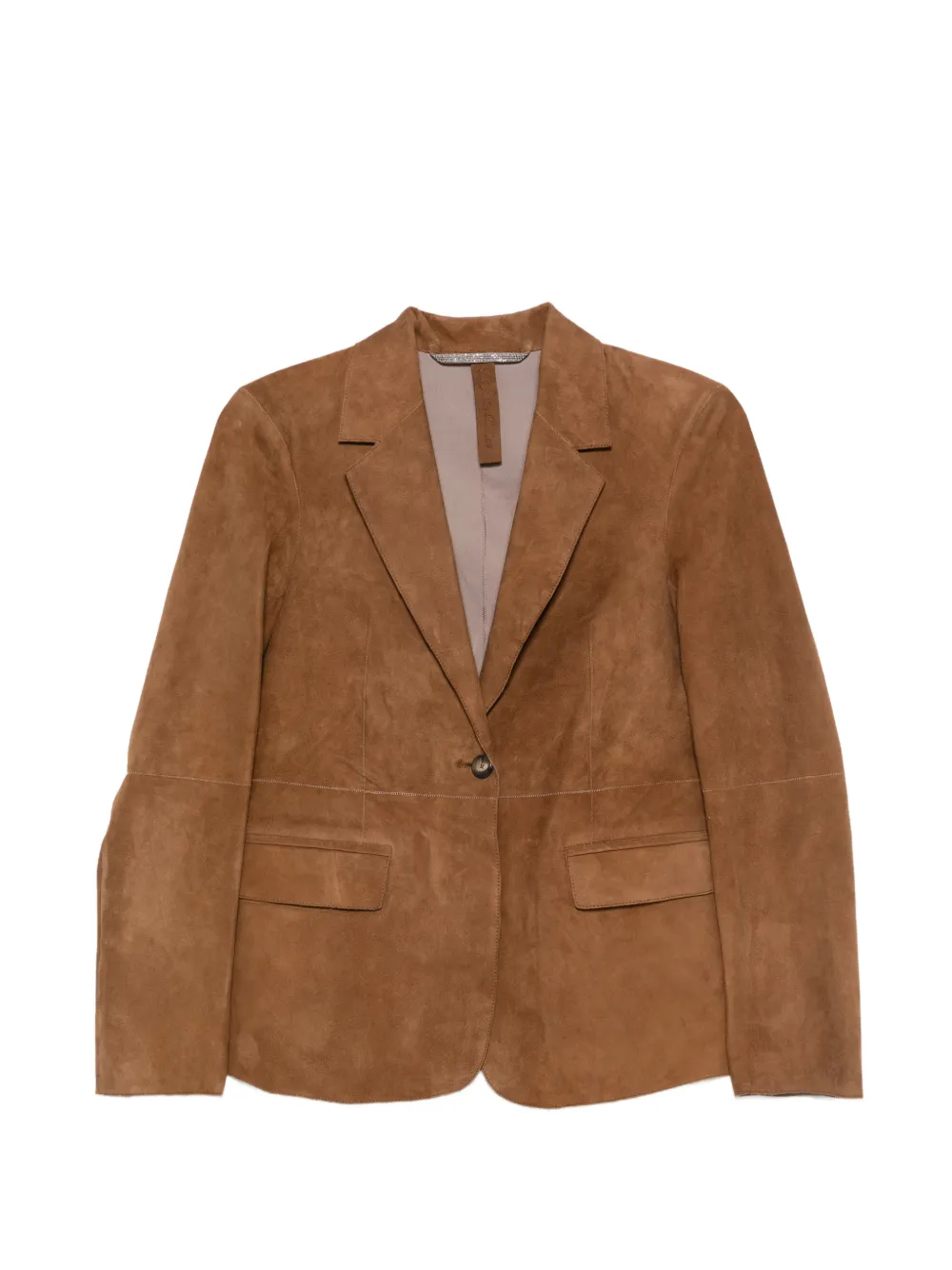 The Jackie Leathers Beatriz suede jacket - Marrone