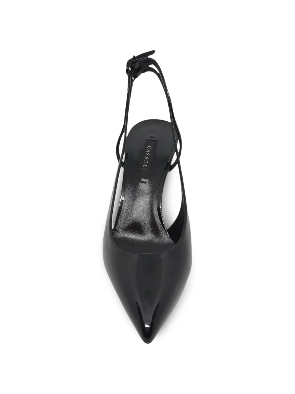 Casadei pointed-toe slingback pumps Zwart