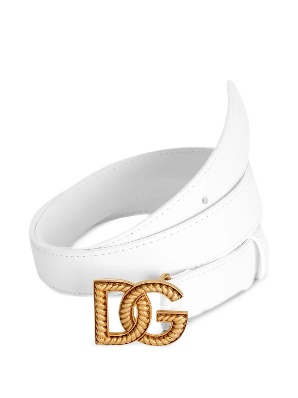 Dolce & Gabbana Klassischer Gürtel - Weiß
