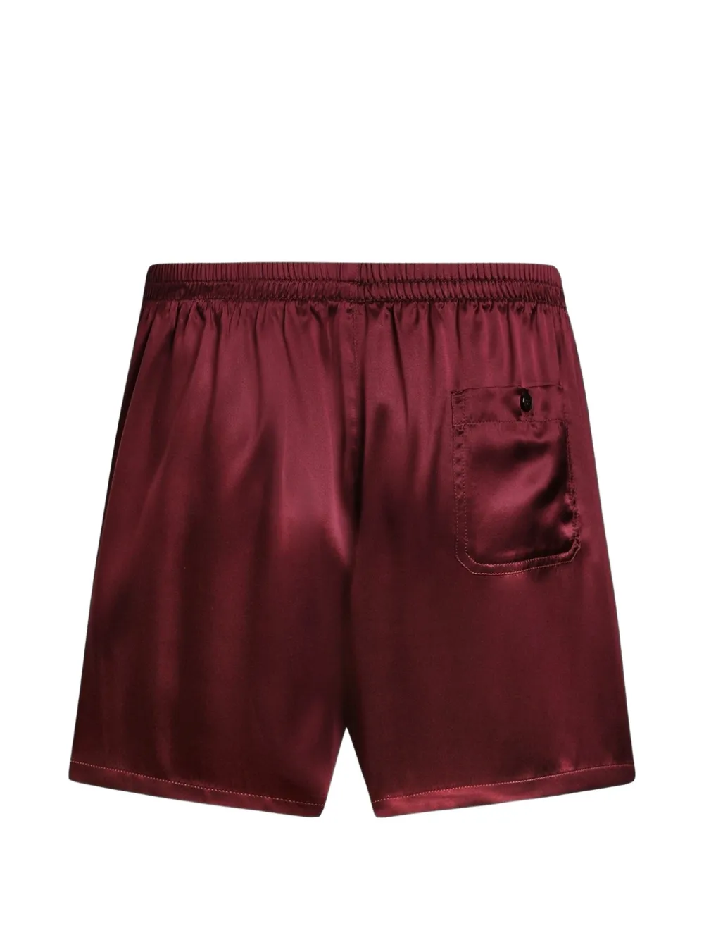 Dolce & Gabbana Zijden-satijnen boxershorts - Rood