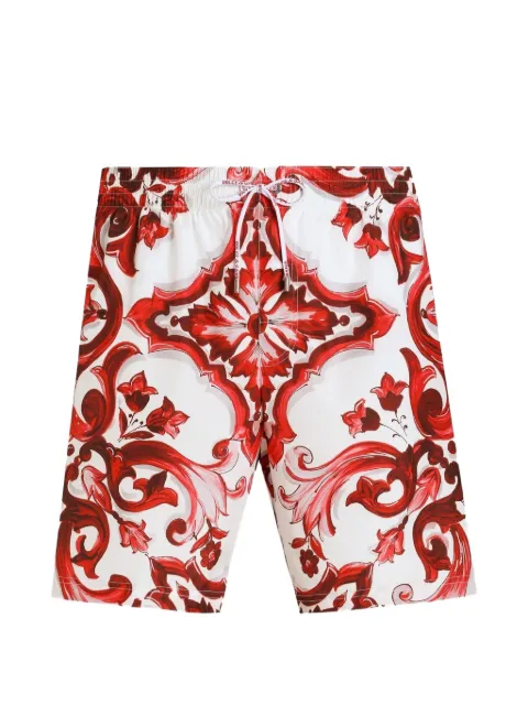 Dolce & Gabbana bóxer con estampado Mayólica