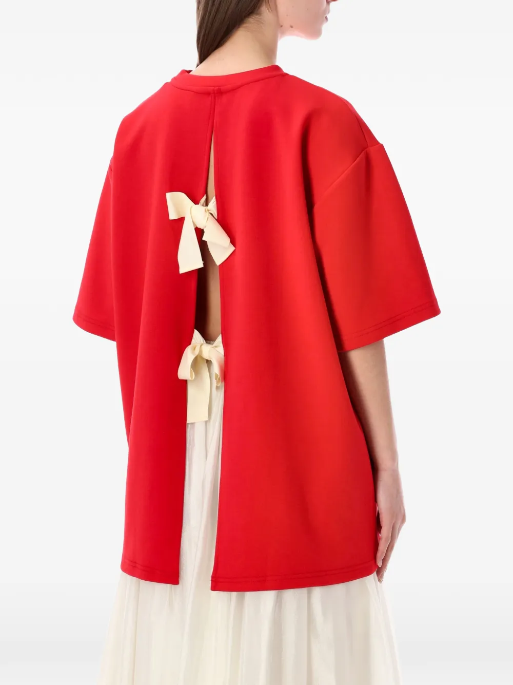  The Garment Bow T-shirt - Red 