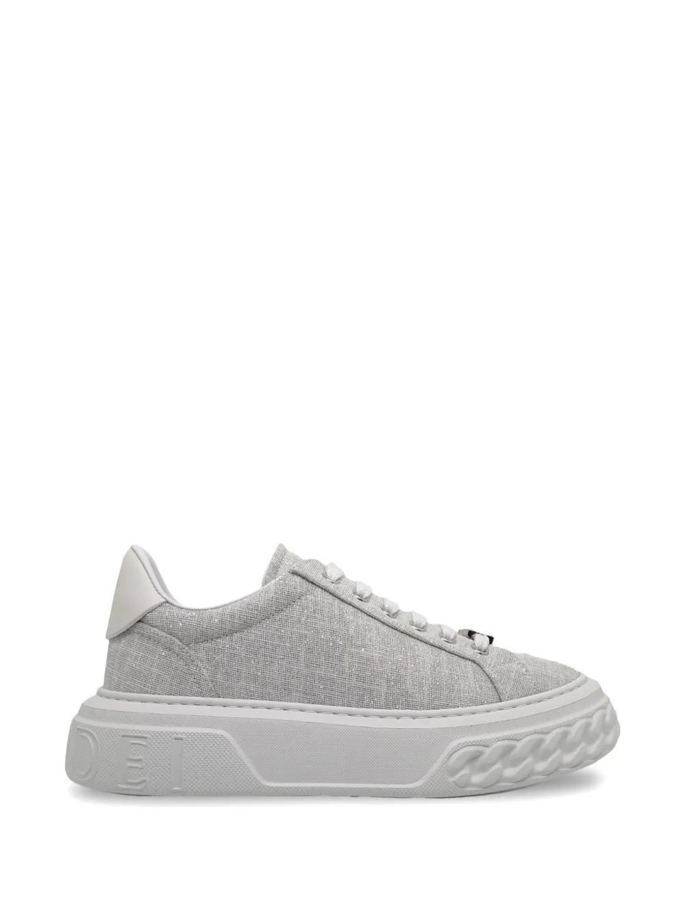 Casadei Off Road Cas25 Platform Sneakers In Gray