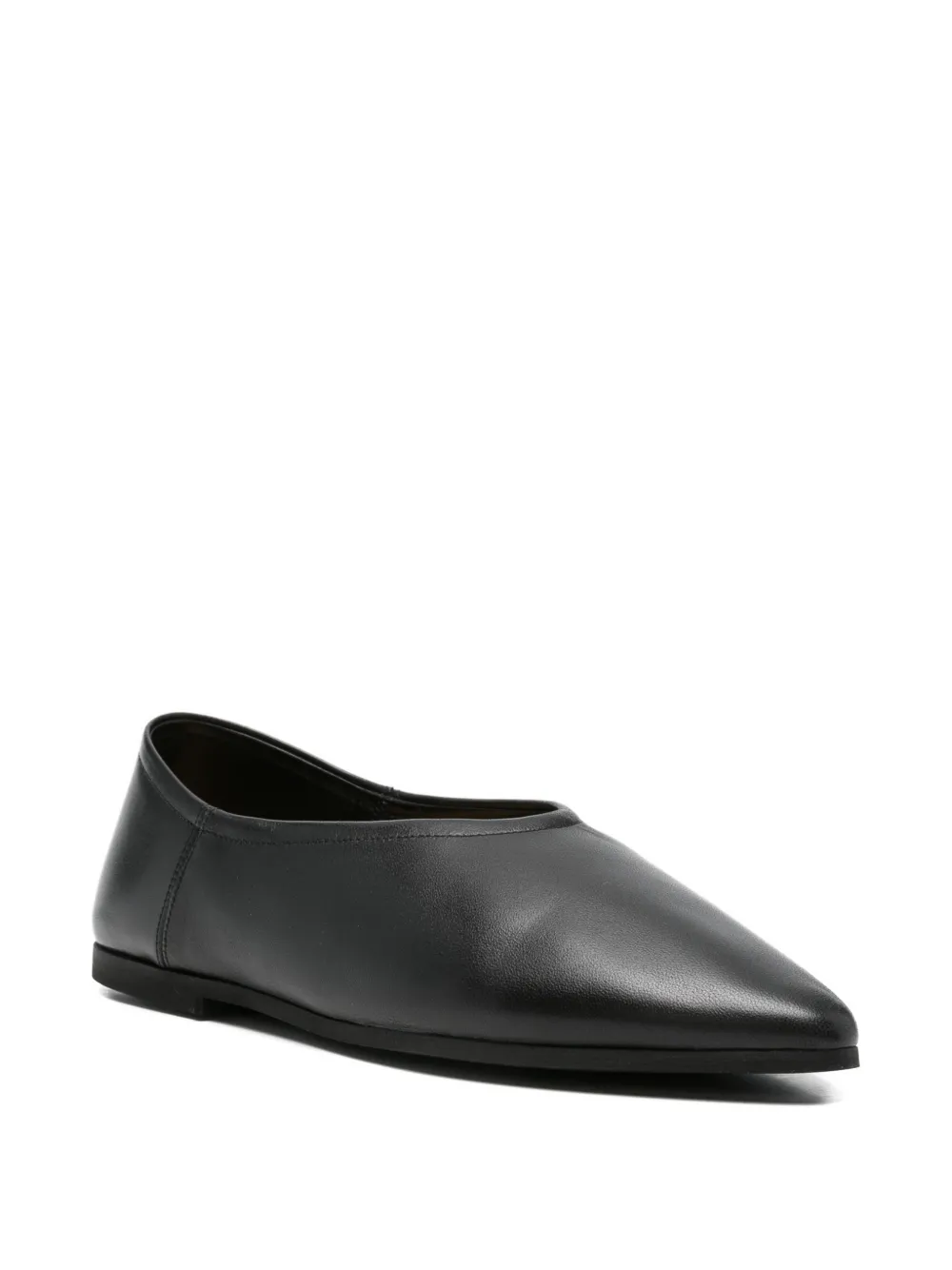  Babú Milano Pointed-toe Flats - Black 